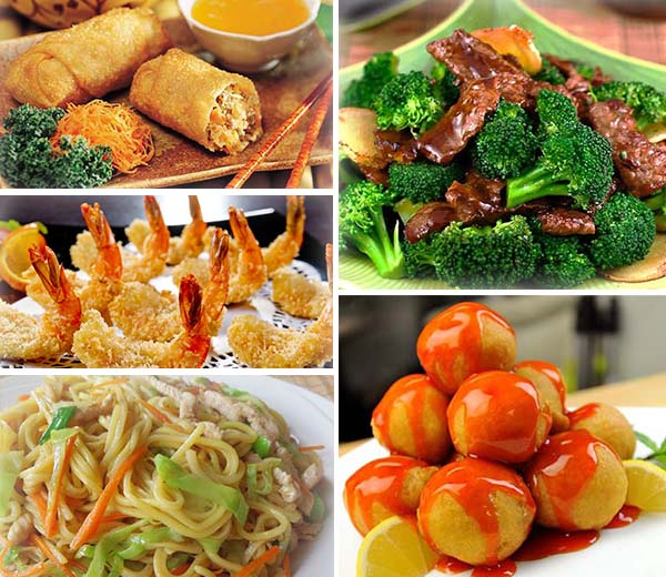 orionchineserestaurant food dinner for four